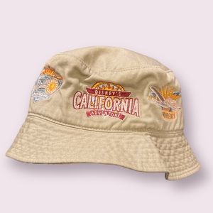 RARE! Disney’s California Adventure Embroidered Bucket Hat